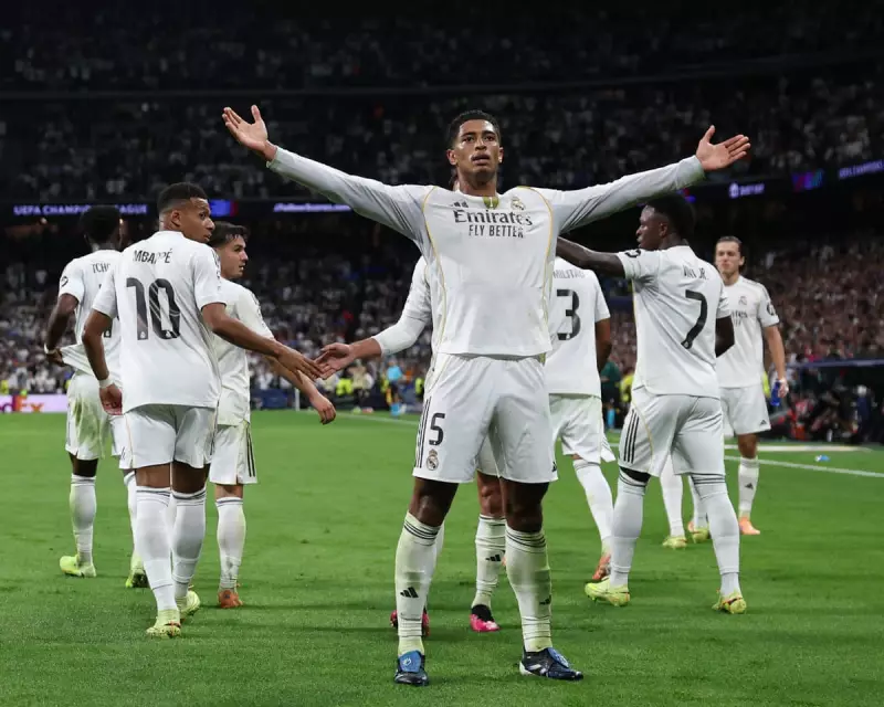 Real Madrid Edge Juventus in Champions League Thriller as Bellingham Shines