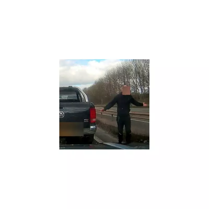 Road Rage Thug's Vicious Hammer Attack Caught on Camera in Shocking UK Footage