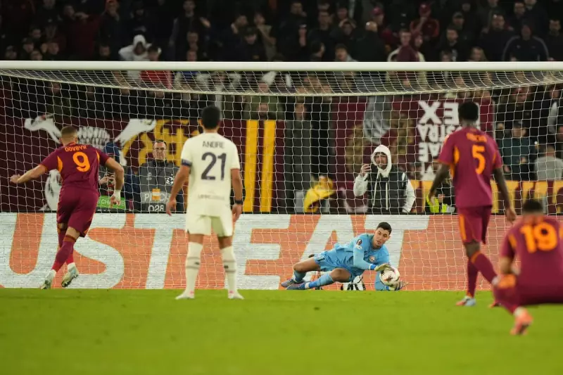 Roma's Penalty Nightmare: Three Missed Spot-Kicks Stun Lille in Europa League Drama
