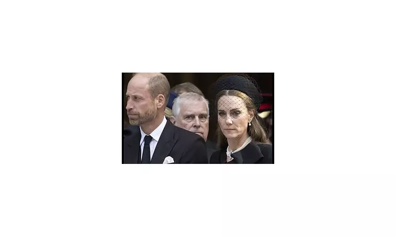 Royal Rift Deepens: William and Kate's Silent Stance on Andrew's Diminished Status