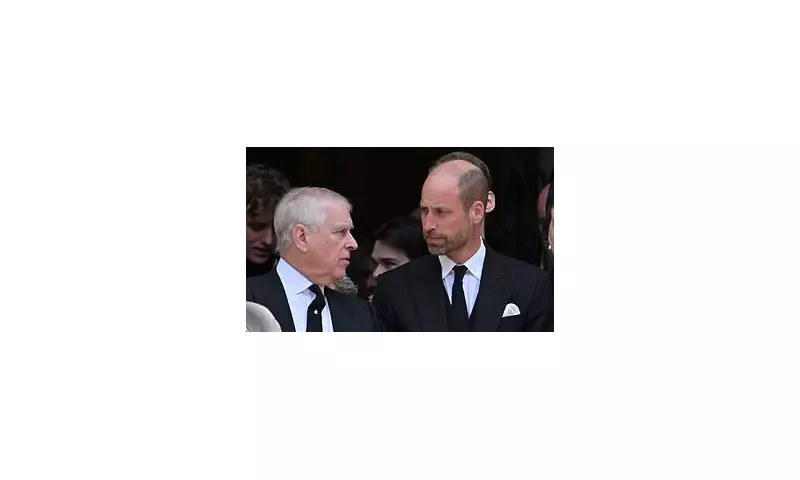 Royal Rift Revealed: Prince Andrew's Bitter Feud with Prince William Erupts During Queen's Funeral