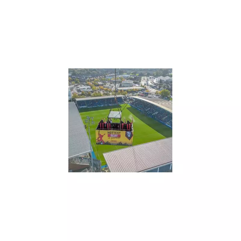 Salford City Fans Scale 50m Crane in Bizarre Stadium Protest - Football World Stunned