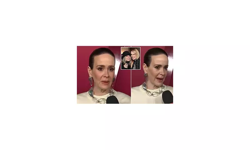 Sarah Paulson Breaks Down in Tears as Diane Keaton Makes Surprise Appearance on Red Carpet