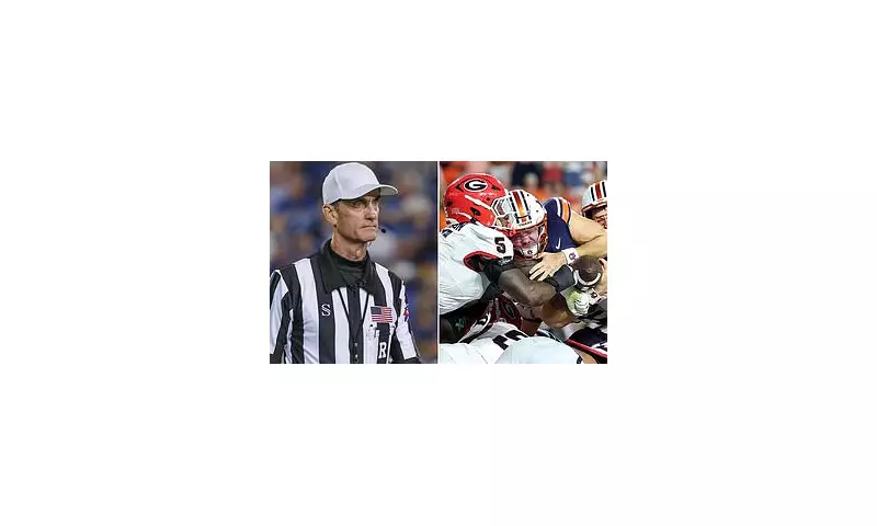 SEC Referee Suspended After Controversial Auburn vs Georgia Call Sparks Fury