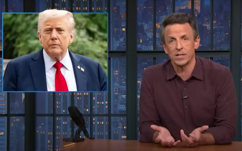 Seth Meyers Unleashes AI-Generated Trump in Scathing Government Shutdown Satire