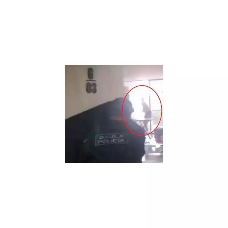 Shocking Moment Notorious Gang Leader Plunges to His Death from Police Helicopter