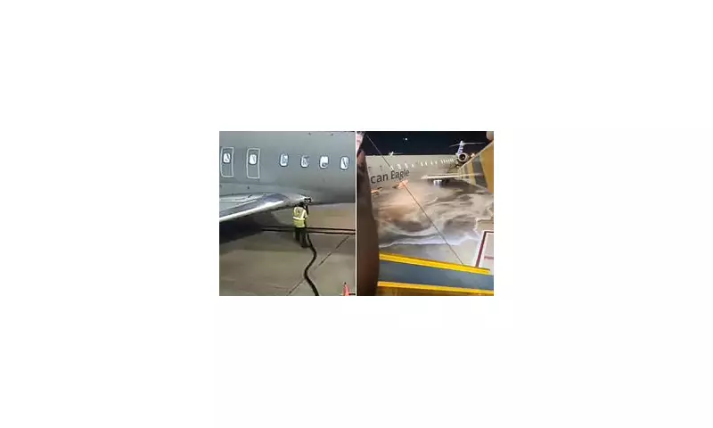 Shocking Runway Incident: Airport Worker Narrowly Escapes Death After Being Sucked into Jet Engine at Dallas-Fort Worth
