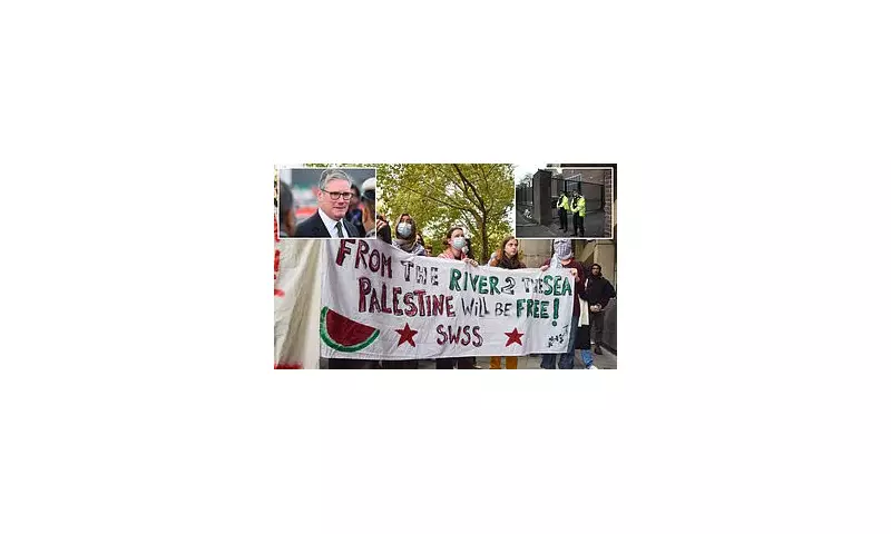 Sir Keir Starmer Demands Police Crackdown on Anti-Semitism at Gaza Protests Following Manchester Synagogue Terror Threat