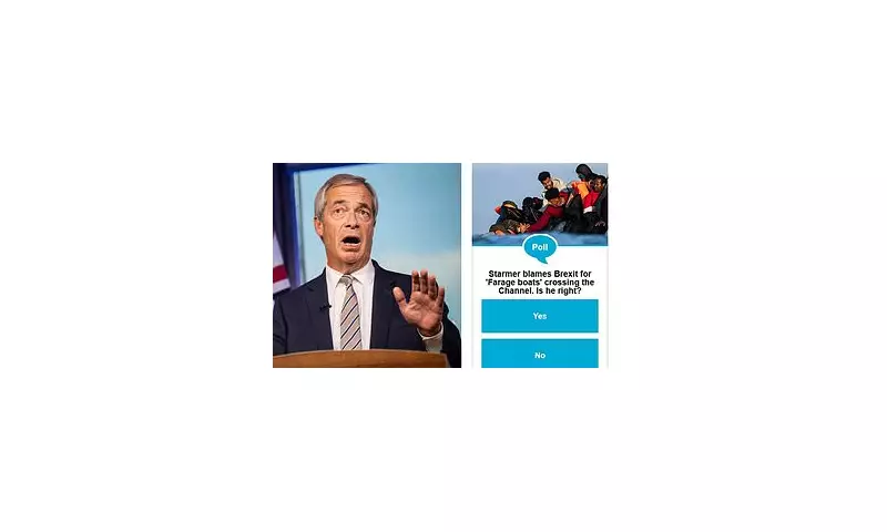 Starmer's Brexit Blame Game: Labour Leader Points Finger at EU Exit for Channel Crossings Surge