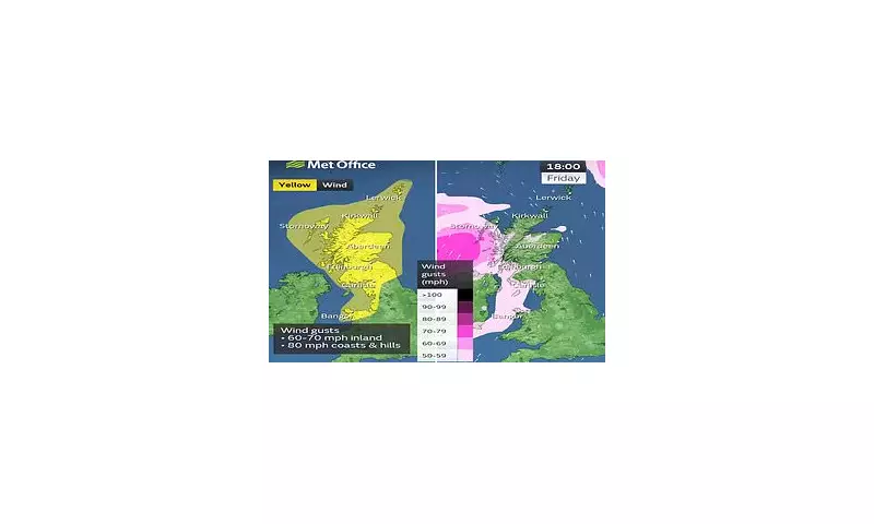 Storm Amy Batters Britain: 70mph Gales and Torrential Rain Trigger Weather Warnings Across UK