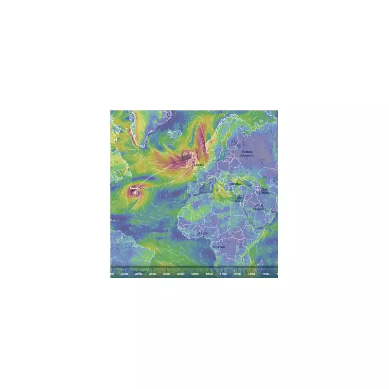 Storm Amy Wreaks Havoc: Hour-by-Hour Tracker as 70mph Winds and Torrential Rain Batter UK