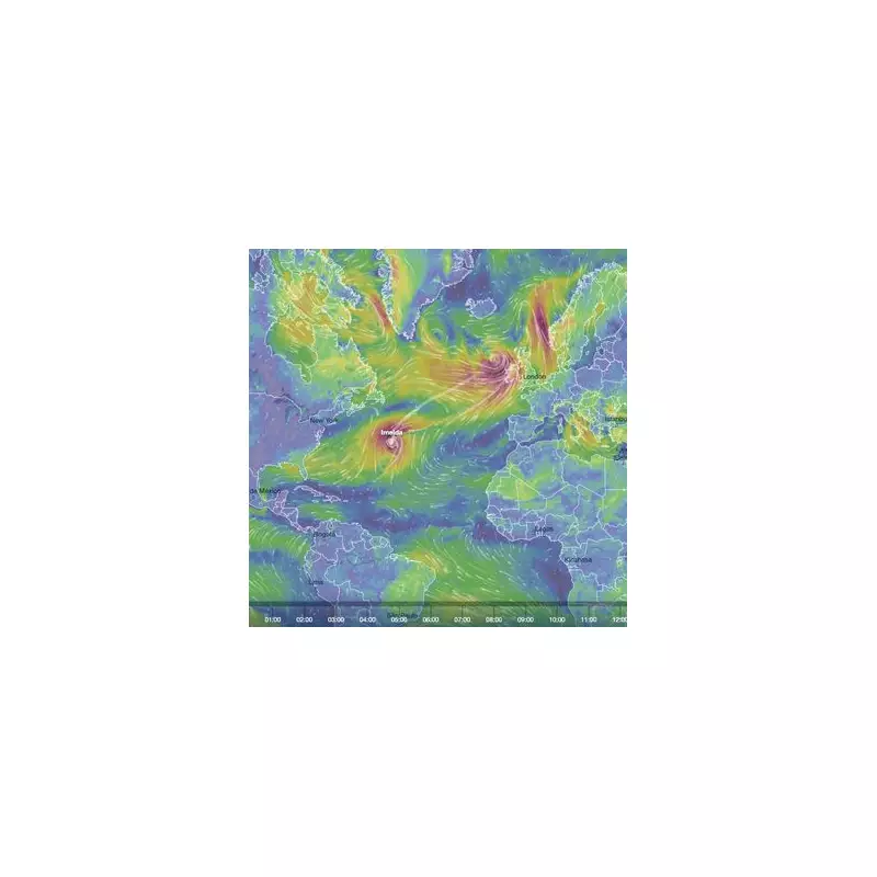 Storm Amy's Wrath: Hour-by-Hour Forecast Reveals When 70mph Winds Will Batter Britain