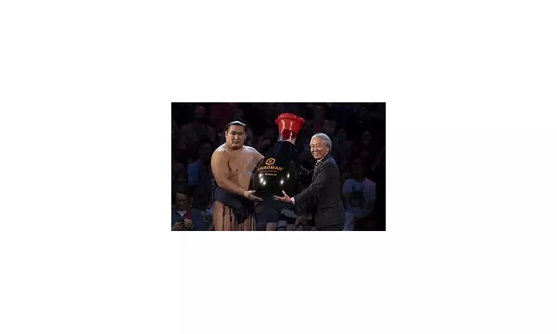 Sumo Sensation: Japanese Champion Akebono Brings Ancient Sport to London's Royal Albert Hall