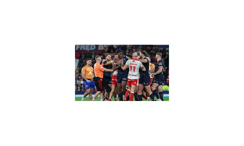Super League Grand Final Erupts in Controversy as Hull KR and Wigan Warriors Clash in Heated Encounter