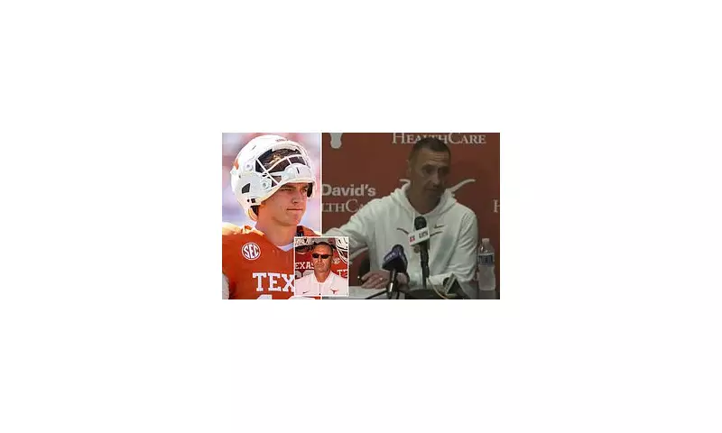 Texas Coach Steve Sarkisian's Explosive Outburst Over NFL's Arch Manning Draft Speculation