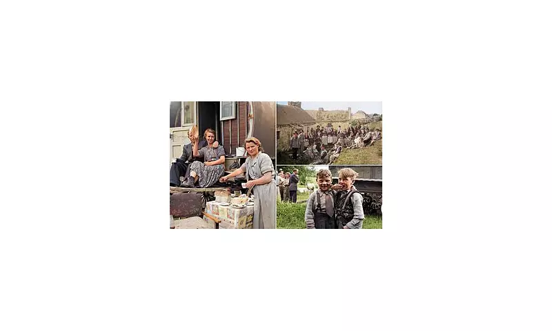 The Emerald Isle Reborn: Stunning Colourised Photos Reveal Ireland's Lost World