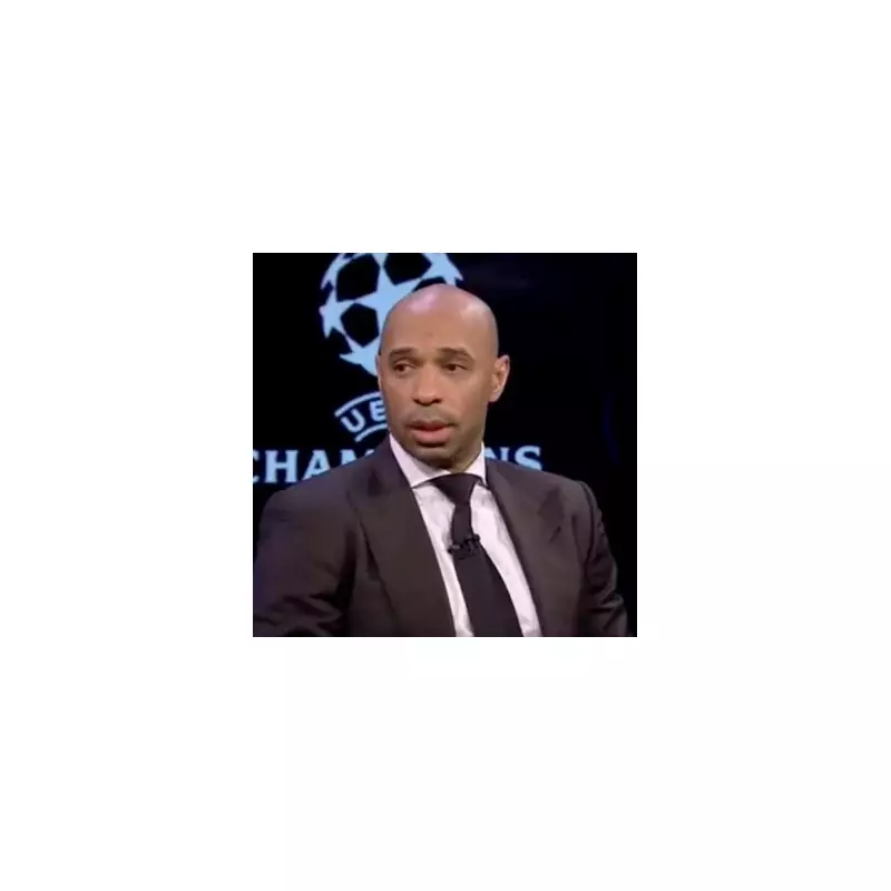 Thierry Henry's Bold Champions League Prediction for Arsenal Will Shock Fans