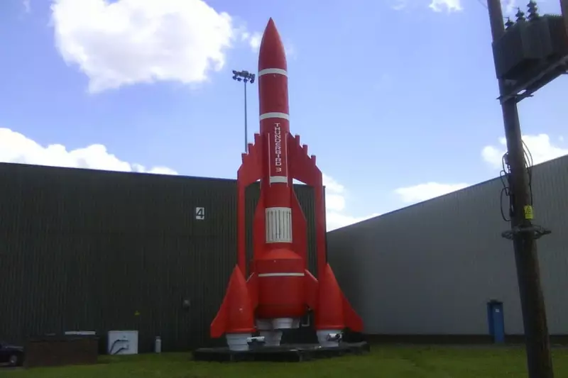 Thunderbirds Are Go! Rare Vintage Rocket Model Found in Humberside Attic