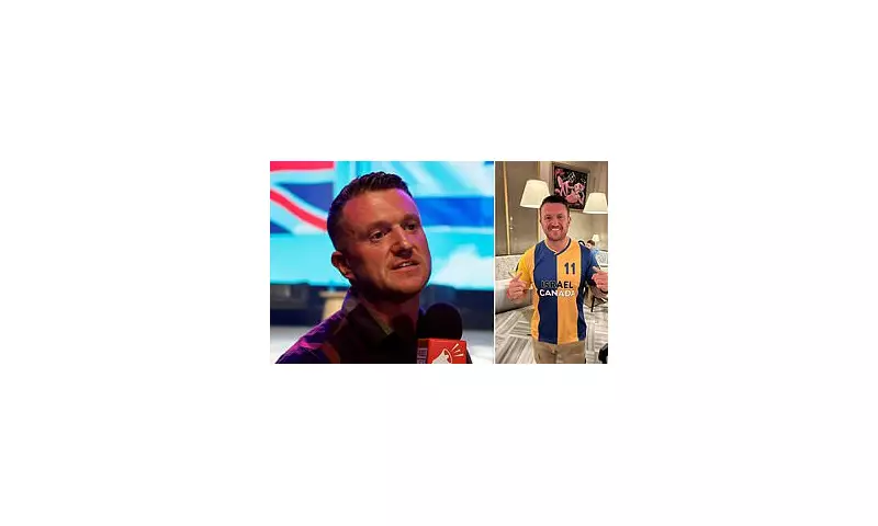 Tommy Robinson's Controversial Tel Aviv Rally: British Far-Right Figure Speaks in Israel Amid Backlash