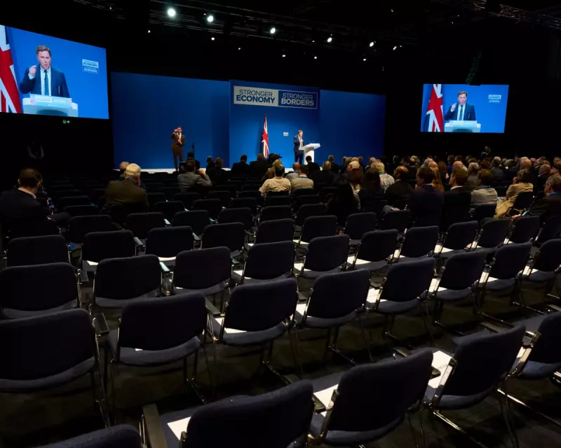 Tory Conference Humiliation: Half-Empty Hall Exposes Party Crisis