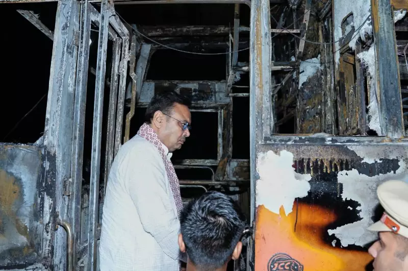 Tragic Bus Inferno Claims 12 Lives in Rajasthan: Survivors Recount Horror Journey