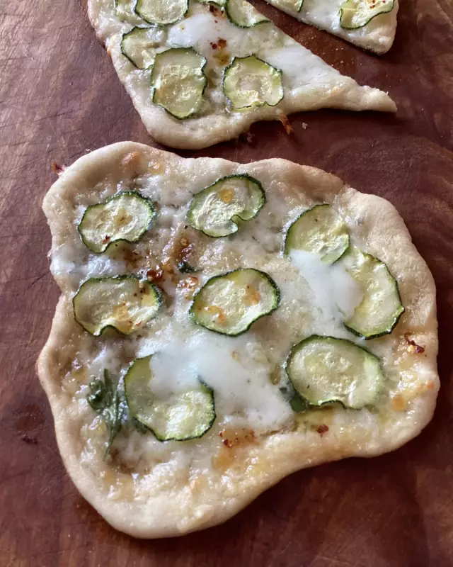 Transform Your Pizza Night: Rachel Roddy's Courgette & Mint Pizzette Recipe