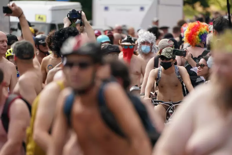 Trump Deploys National Guard to Portland as Naked Cyclists Protest