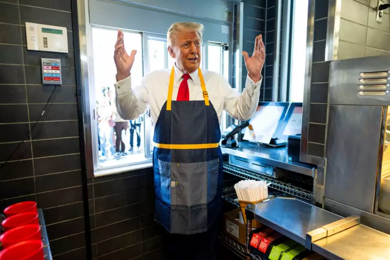 Trump's McDonald's Order Revealed: Two Big Macs, Two Fillet-O-Fish & A Chocolate Shake