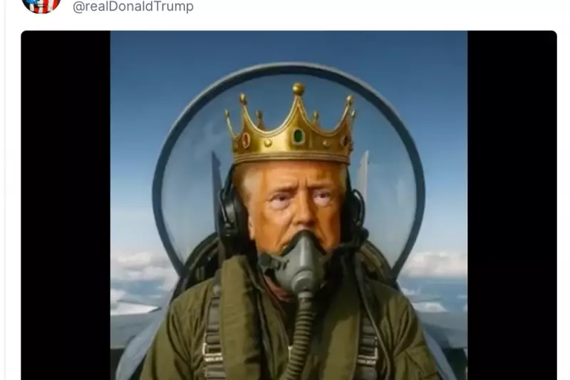 Trump's 'No Kings in America' AI Video Sparks Controversy on Truth Social