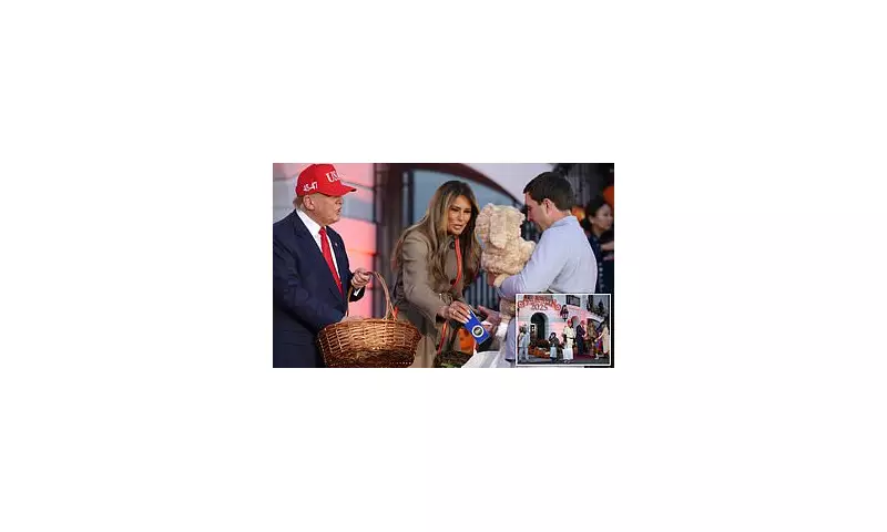 Trump's Presidential Ambitions Take Spooky Turn with White House-Themed Halloween Bash