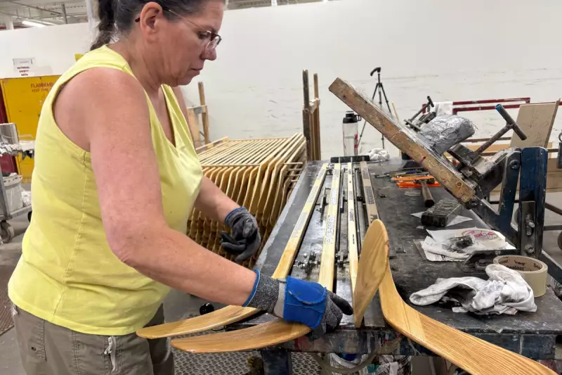 Trump's Tariffs Strike Final Blow to Canada's Last Hockey Stick Factory
