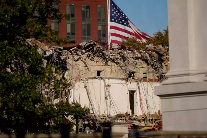Trump's White House Ballroom Demolition Sparks Historic Preservation Fury