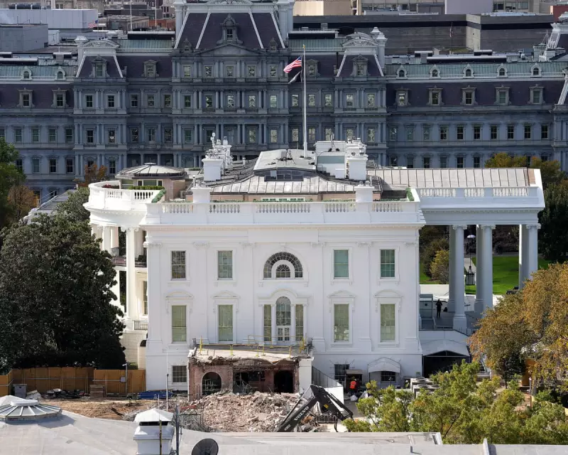 Trump's White House Demolition: The Shocking Truth Behind the East Wing Destruction