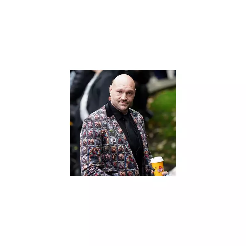 Tyson Fury Dons Sharp Suit for Ricky Hatton's Pub Opening in Emotional Manchester Reunion