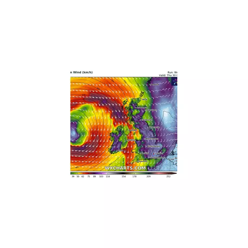 UK Weather Alert: Met Office Issues Urgent Danger to Life Warning as 70mph Winds Set to Batter Britain