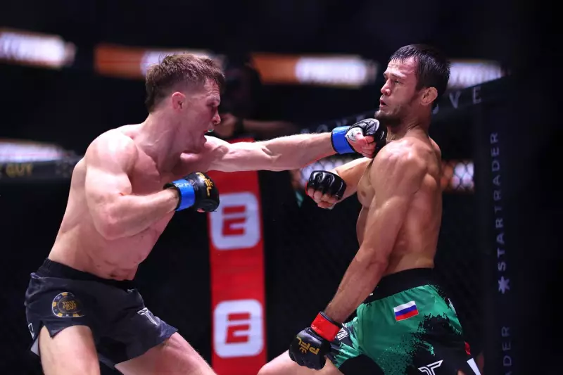 Umar Nurmagomedov Dominates in PFL Debut With First-Round Submission Victory in Dubai