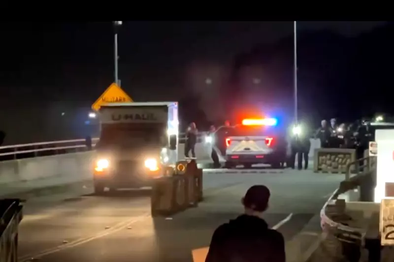 US Coast Guard Vehicle Rams Security Barrier at California Naval Base in Disturbing Breach