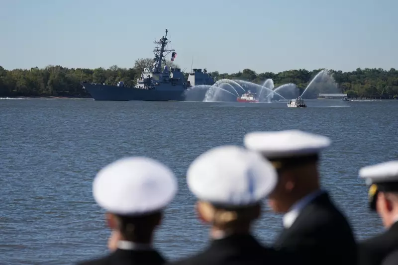 US Navy Warship Spotted Off New Jersey Coast in Bizarre Maritime Incident