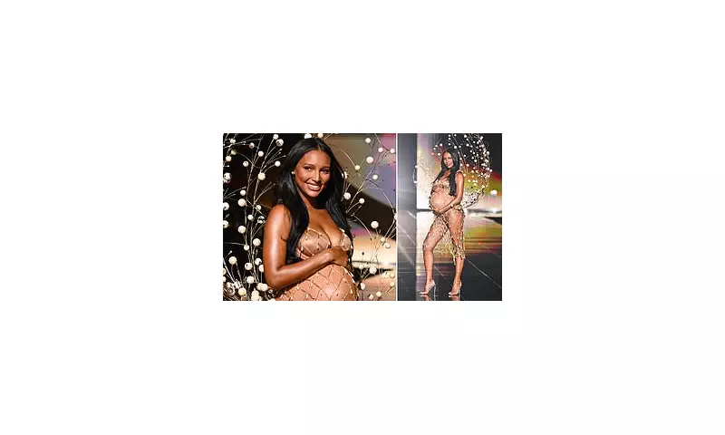 Victoria's Secret Angel Jasmine Tookes Shows Off Stunning Baby Bump in Beach Photoshoot