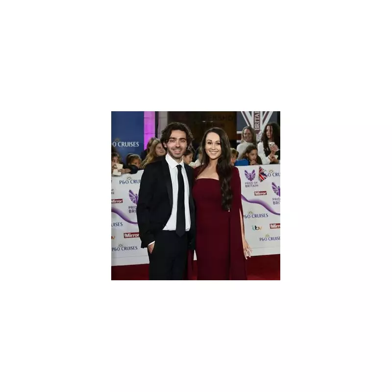 Wanted's Nathan Sykes Makes Rare Red Carpet Appearance With Stunning Fiancée