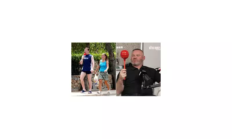 Wayne Rooney's Sweet Reunion: England Legend Towered Over by Giant Lollipop in Hilarious Throwback