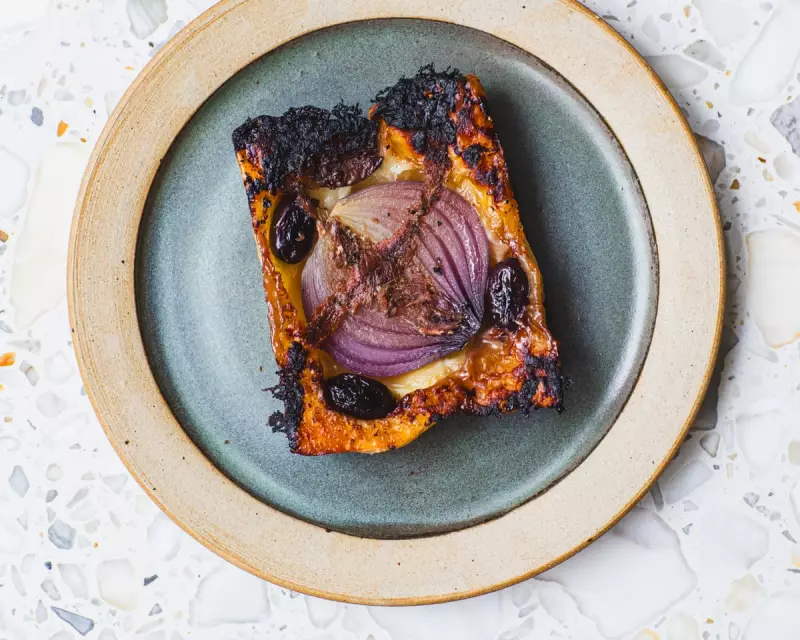 Zero-Waste Caramelised Onion Tart: Tom Hunt's Quick & Tasty Recipe