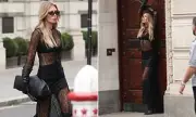 Abbey Clancy Stuns in Sheer Lace Ensemble for Daring Photoshoot - See the Mesmerising Images