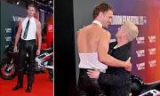 Alexander Skarsgård Stuns in Daring Backless Halterneck at BDSM Film Premiere