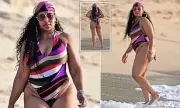 Ashanti Stuns in Barbados Bikini Getaway With Nelly - Romantic Beach Escape in Pictures