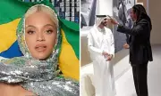 Beyoncé Dazzles in Traditional Qatari Headscarf During Luxury Shopping Spree in Doha