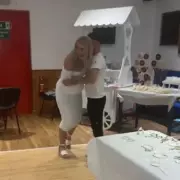 Bizarre Moment Kira Cousins Seen With Knife Outside Parliament: CCTV Footage Reveals Shocking Scene