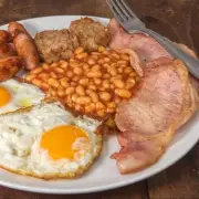 Breakfast of Champions or Food Nightmare? Man Takes On 'Unfinishable' Full English Challenge