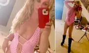 Britney Spears Strikes Back: Pop Princess Defies Critics in Tiny Swimsuit Amidst Ongoing Conservatorship Battle