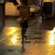 CCTV Captures Chilling Moment Sex Predator Stalks Lone Woman Through City Streets